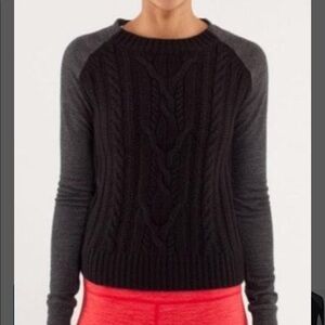 Lululemon St Moritz wool sweater